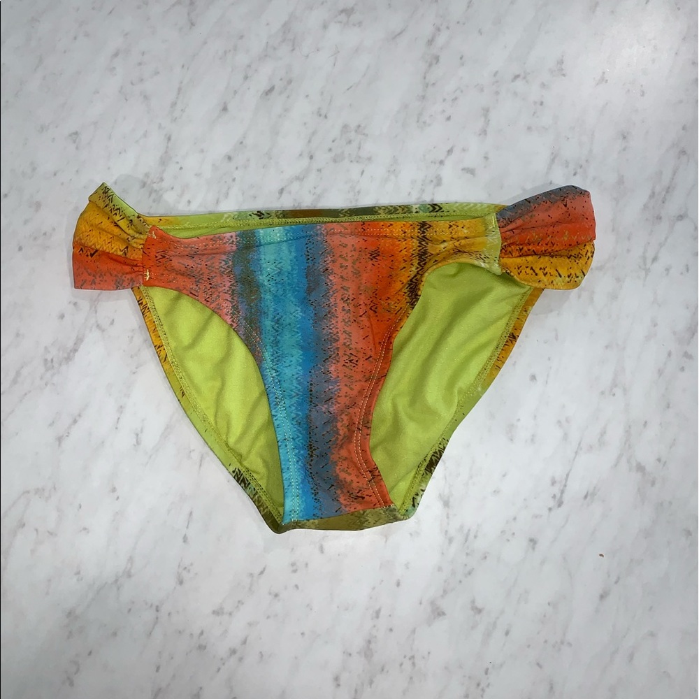 Snakeskin bikini bottom